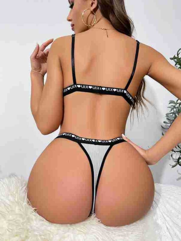 Women's Three-point Bra Panties Set - Image 2