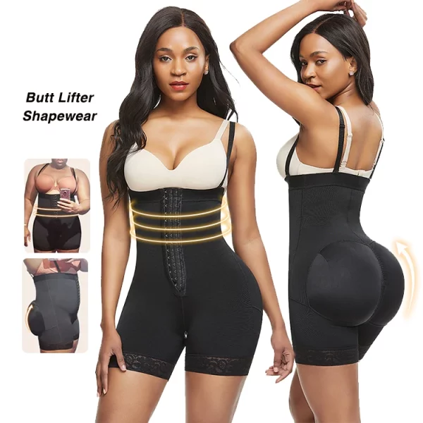 wholesale High Waist stage 2 3 faja shapewear high compression Tummy Control Pants Women Slimming colombian body shaper - Image 6