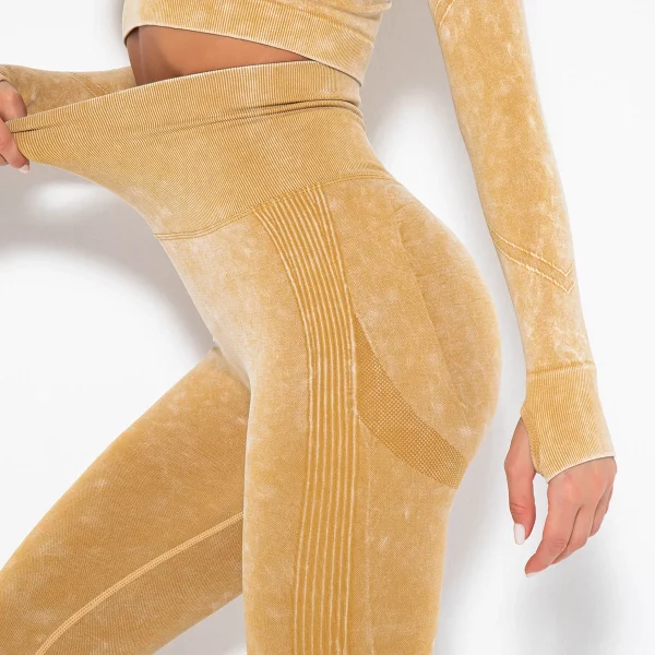 Women Gym Sports Yoga Fitness Clothing Wear Running Gym Fitness Sets Activewear Suit Sportswear - Image 4