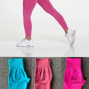 gym sports wear high quality women seamless workout pants contour scrunch butt yoga leggings